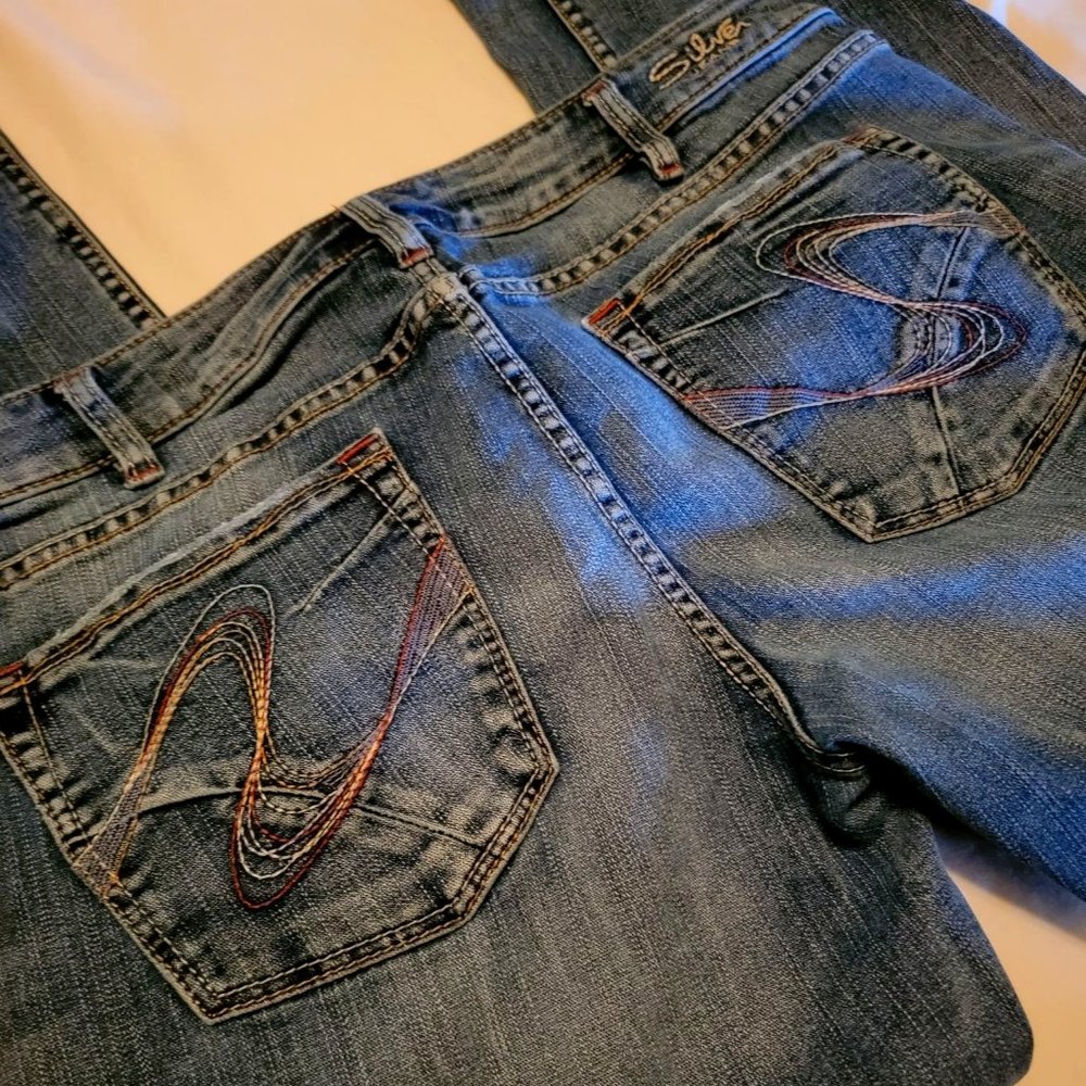 Silver Aiko Slim Jeans 34/33
